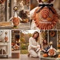thumbnail image 7 of Aurorax Thanksgiving Porch Goose Outfit 23"/19 inch/17in,Goose Clothes for Cement Goose Porch Goose,Holiday Pumpkin Printed Porch Goose Accessories for Garden Outdoor Harvest Decor for Home, 7 of 7
