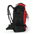 thumbnail image 5 of Yucurem 80L Climbing Backpack Large Capacity Hiking Backpack Travel Accessories Camping Storage (Red), 5 of 10