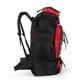thumbnail image 3 of Mochila 80L Escalada Gran Capacidad Senderismo Accesorios De Viaje Rojo, 3 of 8