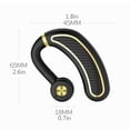 thumbnail image 2 of K21 Business Auricular Bluetooth Inalámbrico a prueba de sudor V4.1 Auriculares con micrófono de reducción de ruido, Negro Speravity EL2093-01B, 2 of 2