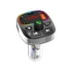 thumbnail image 2 of Reproductor MP3 con puerto USB QC3.0, carga rápida, monitoreo de voltaje, iluminación genial, Bluetooth universal para autos, carga inalámbrica., 2 of 9
