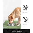 thumbnail image 5 of Pet Feeding Mat-Absorbent Dog Mat for Food and Water Bowl-No Stains Quick Dry Dog Water Dispenser Mat-Dog Accessories Pet Supplies-Dog Water Bowl for Messy Drinkers, 5 of 6