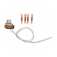 thumbnail image 3 of KarParts360 For Chevy Impala 2000-2012 Body Harness Connector | Copper Alloy Terminal | Female Blade Terminal | White Wire Colors | 16.85 Inches Tube Length | Replacement For 15305883, 3 of 4