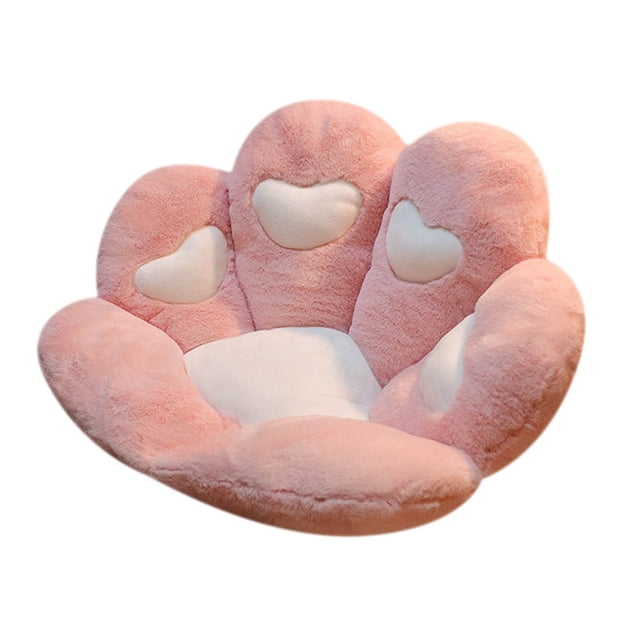 Birdeem Coussin en Peluche en Forme de Patte d'Ours pour Canapé de Bureau, Décoration Élastique