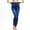 Blue, variant on Landzoo Women High Elastic Waist Jeans Tights Funny Imitation Denim Print Workout Yoga Pant Stretchy Skin friendly Women's Leggings Pants