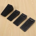 thumbnail image 5 of 12 Pack Door Stopper Rubber Wedge - Sturdy and Stackable Door Stoppers - - Rubber Door Stop Works on All, 5 of 8