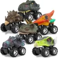 thumbnail image 1 of Juego de juguetes de dinosaurios para niños pequeños, Mini Monster Truck, coches de juguete para niños, regalos para niñas, 1 of 5