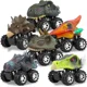 thumbnail image 2 of Juguetes de dinosaurios, autos que se pueden tirar hacia atrás, mini camión monstruo, juego de juguetes para niños pequeños, niños y niñas, regalos, 2 of 5