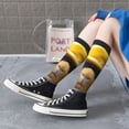 thumbnail image 3 of Lsque Heavy Metal Style Guinea Pig Printed Crew Socks Men's Women's LightWeight Thin Casual Calf Socks ,Knee High Socks,Cotton Socks, 3 of 9