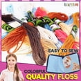 thumbnail image 5 of Kit de billetera Needlepoint CRAFTILOO preimpreso para niños, 5 of 5