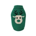 thumbnail image 1 of xiaxaixu Pet Christmas Sweater, Elk Printed Pattern Knitwear for Dogs/ Cats, 1 of 8