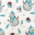 Christmas Holiday Winter Microfiber Deep Pocket Sheet Sets, Twin Full