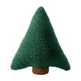 thumbnail image 3 of Christmas Pillows Teddy Fleece Fir Tree Cushion Soft & Warm for Sofa Couch Bed Fireplace Entryway Christmas Decorations by MPOISVA, 3 of 8