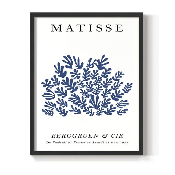 Matisse CCXCIX in Solid Wood 8 x 10 Framed Print