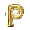 thumbnail image 3 of Efavormart 40" Shiny Metallic Gold Mylar Foil Helium/Air Number and Letter Balloons, 3 of 10