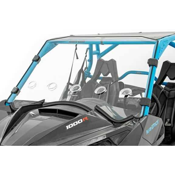 Rough Country Full Front Vented Windshield for Can-Am Maverick - 98231830