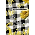 thumbnail image 6 of Farm Blooming Sunflowers Classic Buffalo Plaid Outdoor Pillow Covers Set of 2,Decorative Waterproof Throw Pillow Case,White Black Cotton Linen Soft Cozy Cushion Pillowcases, 6 of 7