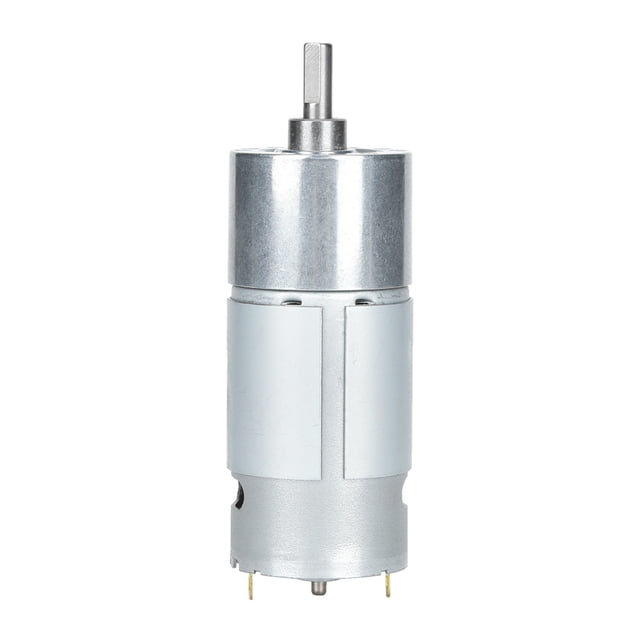 Motorreductor de CC de alto par y resistencia industrial de 12 V/6 V para aplicaciones de reducción de velocidad