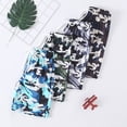 thumbnail image 7 of Fdqin Boys Shorts 4 Pcs Camouflage Athletic Basketball Short Elastic Waist Workout Casual Beach Jogger Short Activewear Camouflage 9-10 Years, 7 of 7