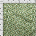 thumbnail image 2 of oneOone Cotton Flex Fabric Diamond Flame Stitch Print Fabric By Yard 40 Inch Wide, 2 of 4