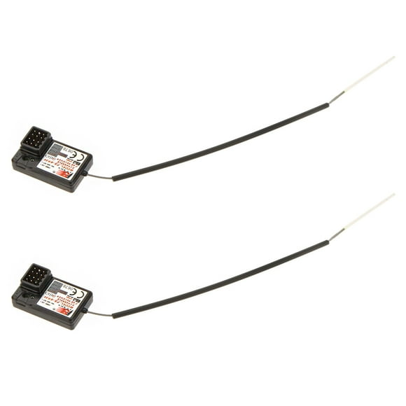 2Pcs Flysky FS-GR3E AFHDS 2.4G 3CH Receiver for FS-GT2 FS-GT2B FS-GT3B FS-GT3C FZ-IT4S RC Car Boat