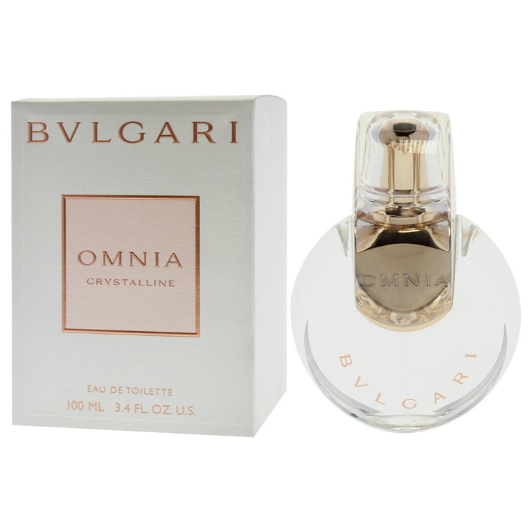 Bvlgari Omnia Crystalline Perfume, Ladies EDT Spray, 3.4 oz