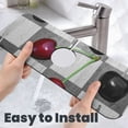 thumbnail image 6 of Sikiie Cherries laid Splash Guard for Sink Faucet-1 PC Super Absorbent Fast Drying Mat Sink Gadgets-Splash Guard for Kitchen, Sink Mat, 6 of 7