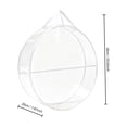 thumbnail image 3 of Christmas Wreath Storage Bag 24 inch with Zippered Opening and Carry Handles, Round Wreath Storage Container for Christmas Wreaths, Garlands and Seasonal Door Decorations, 3 of 7