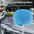 thumbnail image 1 of Almohadilla De Pulido De Coche Esponja de coche de bola de almohadilla de pulido para el cuidado del cubo de neumáticos automotrices azul, 1 of 5