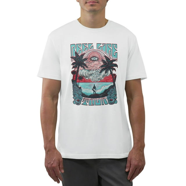 Reel Life Men's Short Sleeve Graphic Tee
