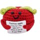 thumbnail image 1 of Gift, Positive Apple Gift, Positive Apple, Good Luck Gifts,New Beginnings Gift, Inspirational Gifts Funny Knitted Wool Doll Gift for, 1 of 5
