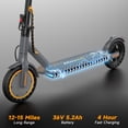 thumbnail image 5 of ALLOWEEK AW01L electric scooter for adults, 350W motor, 23-mile long range, 8.5" solid tires, aluminum frame foldable commuting e‑scooter, 5 of 11