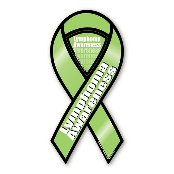 Lymphoma Awareness 2-in-1 Ribbon Magnet