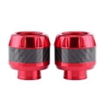 thumbnail image 1 of Wheel Crash Slider, Protective Front Fork Frame Slider Left Right Carbon Fiber Plastic Anti Falling  For Motorcycles, 1 of 3