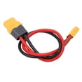 thumbnail image 4 of Cable adaptador XT60 hembra a XT30 macho con conector de silicona de 16 AWG para RC de 23,5 cm, 4 of 14