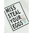 thumbnail image 6 of Jxzom Toddler Baby Gril Easter Outfit 0 6 12 18 Months 2T 3T Mrss Steal Your Eggs Short Sleeve T-Shirt and Shorts Summer Clothes Set, 6 of 7