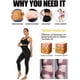 thumbnail image 2 of Pantalones deportivos para mujer, pantalones cortos deportivos negros de cintura alta para acelerar la sudoración, levantar los glúteos, conseguir un vientre plano, anticelulítico, para, 2 of 5
