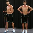 thumbnail image 3 of 1 Set Resistance Bands Set with Handles Muscle Training Fitness Band Resistance Training Legs Ankle Straps Multifunctional Exercise Bands Physical Therapy Home Gym Workout Equipment, 3 of 7