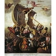 thumbnail image 2 of De Loarte, Alejandro 20x23 Black Modern Framed Museum Art Print Titled - The Boat of Museumistian Patience, 2 of 4