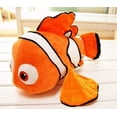 thumbnail image 2 of Peluche de pez payaso para acuario, ideal como regalo para niñas y niños., 2 of 6