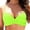a-150Light Green27, variant on FINALGANG Women V Neck Thin Spaghetti Strap Polka Dot Print Twist Front Bikini Top Soft Stretch Summer Swimwear For Beach Vacation Versatile Swimwear XXL