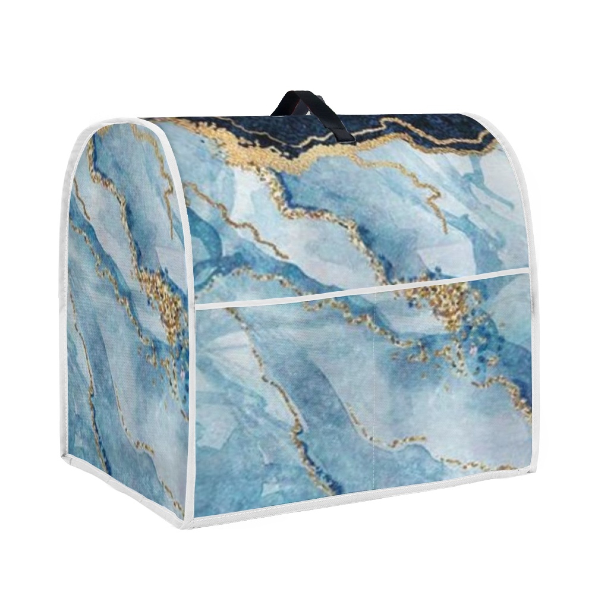 NETILGEN Gold Marble Vein Blender Covers for Kitchen Coffee Juice Machine Protector Waterproof