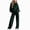 Dark Green, variant on Womens Leopard 2 Piece Set Cheetah Print Hoodie and Sweatpants Set, Oversized Hooded Sweatshirt Wide Leg Sweatpant Sweatsuit