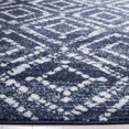SAFAVIEH Adirondack Lecia Geometric Area Rug, Navy/Ivory, 10' x 14'