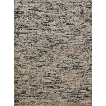 Rug Source Indoor Modern Area Rug 2’ x 3’, Beige & Ivories Modern/ Geometric/ Abstract Rug, Wool Carpet