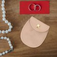 thumbnail image 2 of GOOHOCHY 7 bolsas de viaje para joyas: bolsa organizadora de terciopelo con solapa para mujer, bolsa de almacenamiento suave para anillos, relojes, pulseras y especias., 2 of 8
