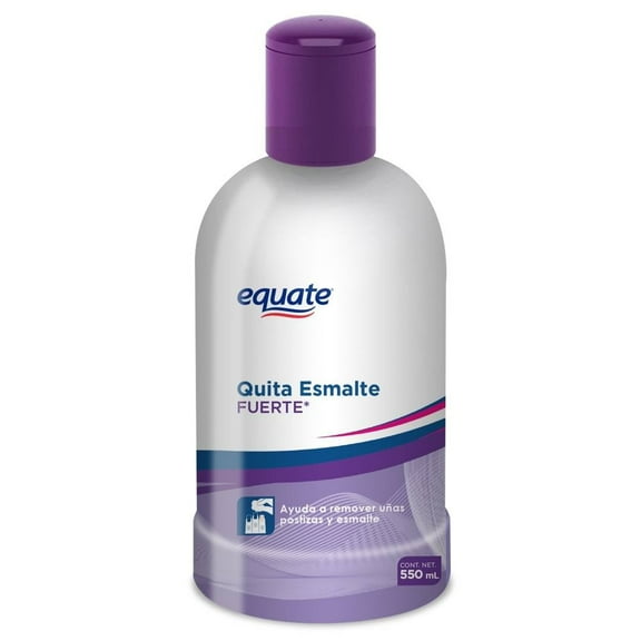 Quita esmalte Equate fuerte 550 mL