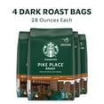 thumbnail image 3 of (4 pack) Starbucks Pike Place Roast, Ground Coffee, Medium Roast Hot or Iced Coffee, 28 oz, 3 of 16