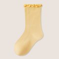 thumbnail image 3 of RFQWOVSR Baby Cotton Ruffle Crew Socks in Solid Colors, 3 of 6