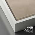 thumbnail image 6 of Framed Canvas Wall Art Minimalist Foggy Mountain Landscape Print for Living Room Decoration - 16"x24" WHITE, 6 of 8